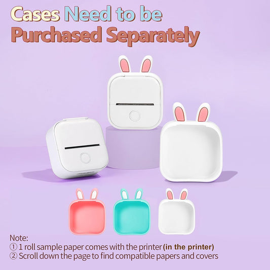 Experience Magical Memories with the Mini Printer T02: Your Portable Inkless Photo Printer for Kids' Birthday Parties and More!