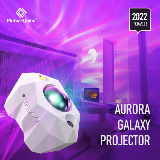 LED Aurora Borealis Galaxy Projector: Transform Your Space with – Bluetooth Music, Laser Stars, and Nebula Magic for Ultimate Atmosphere and Bedroom Bliss!