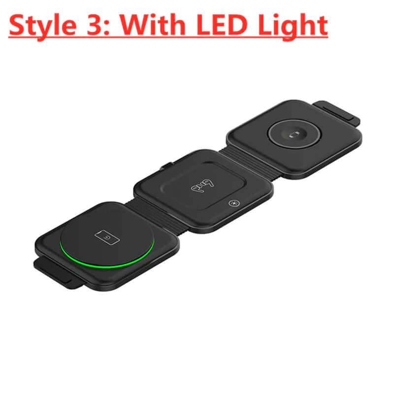 65W 3 in 1 Foldable Magnetic Wireless Charger - Elevate Your Charging Experience for iPhone 14 13 12 Pro XS X, AirPods Pro, and Apple Watch! 🚀⚡