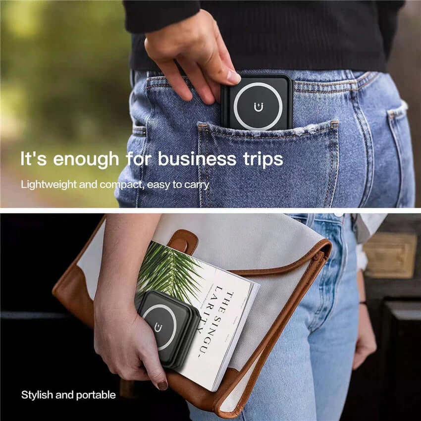 65W 3 in 1 Foldable Magnetic Wireless Charger - Elevate Your Charging Experience for iPhone 14 13 12 Pro XS X, AirPods Pro, and Apple Watch! 🚀⚡