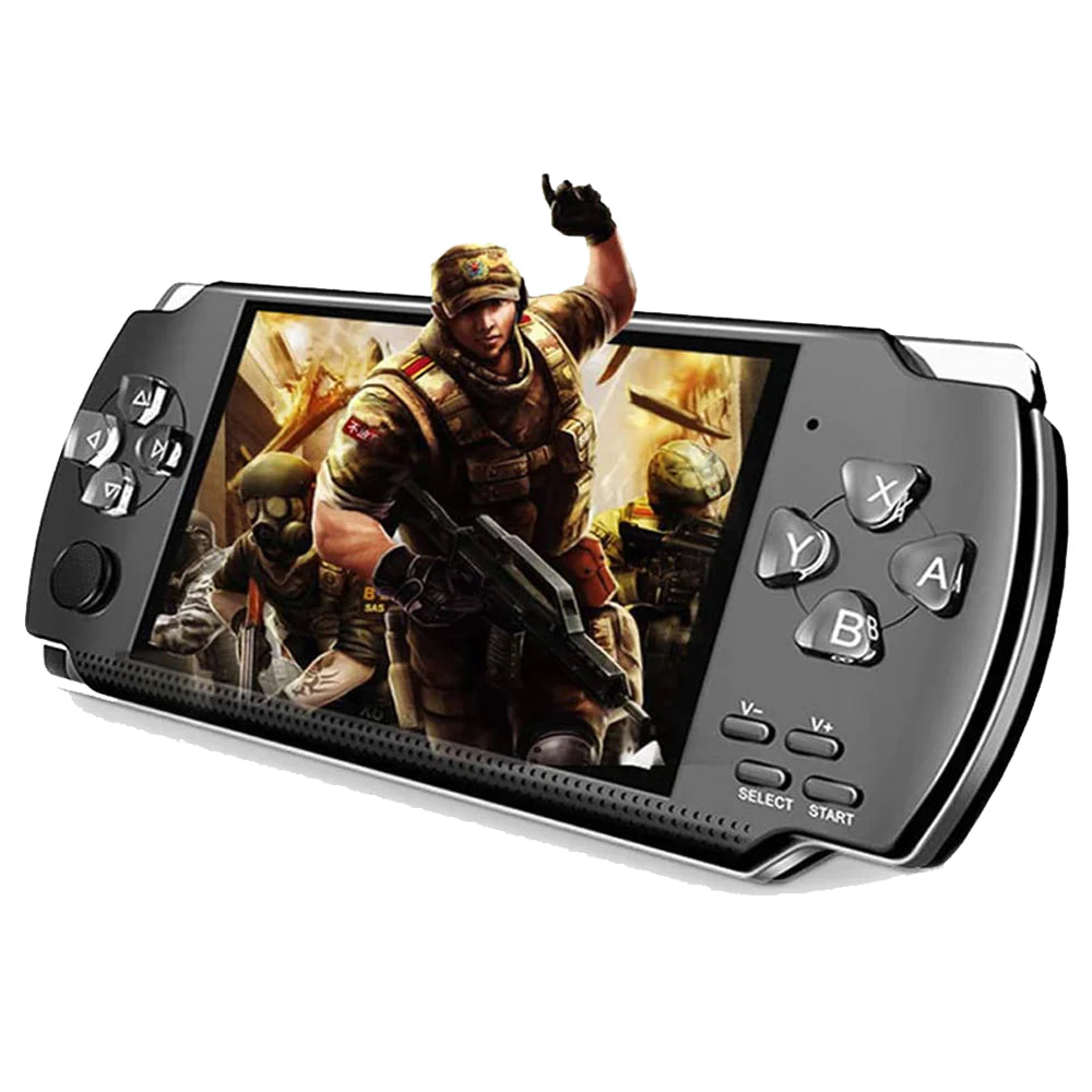 Immerse in Gaming Bliss with Overlord X6 Handheld Game Console - PSP64 Bit, 8GB, Arcade, NES, USB Charge! 🎮