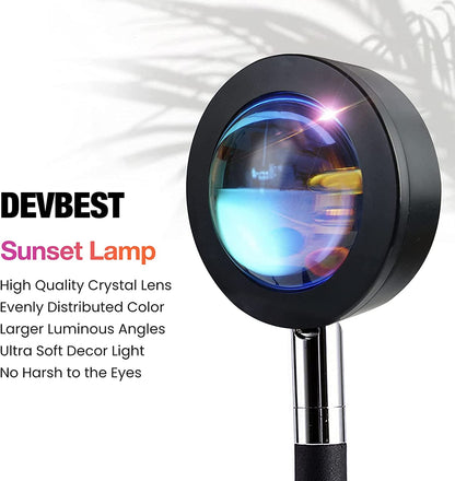 Sunset Lamp Projection: Golden Hour Magic for Any Occasion
