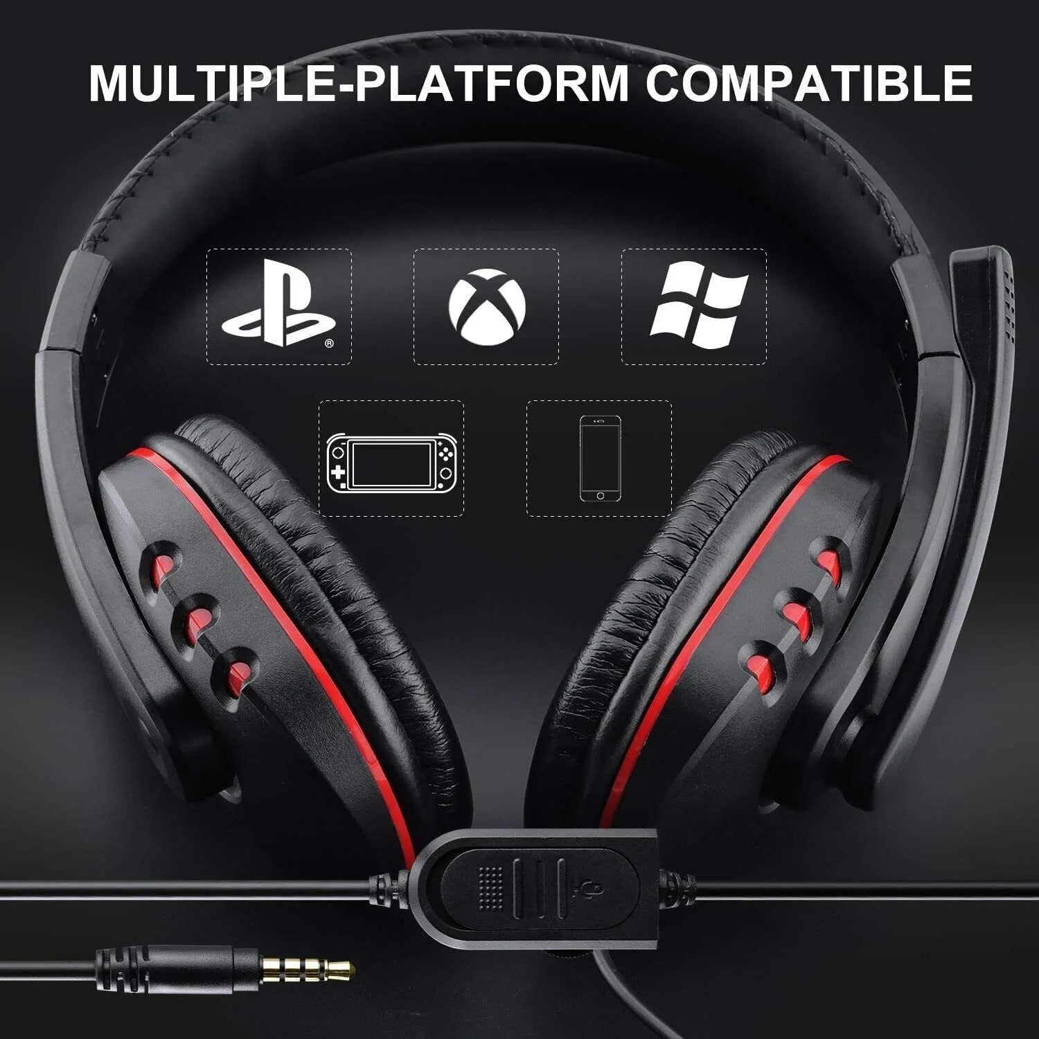  Introducing the Ultimate Gaming Experience: "PowerSound" Gaming Headset - Your Perfect Companion for PS4, Xbox One, PC, and More! 🎮🎧
