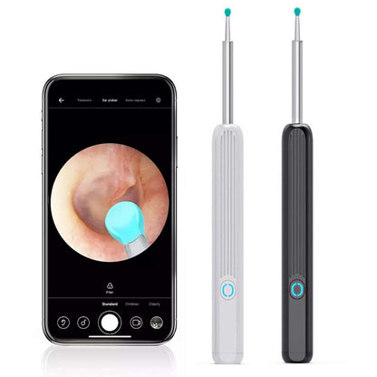 1PC Wireless Smart Visual Ear Cleaner Wax Removal Tool Sticks Otoscope Endoscope IP67 Ear Picking Stick Mini Camera Health Care