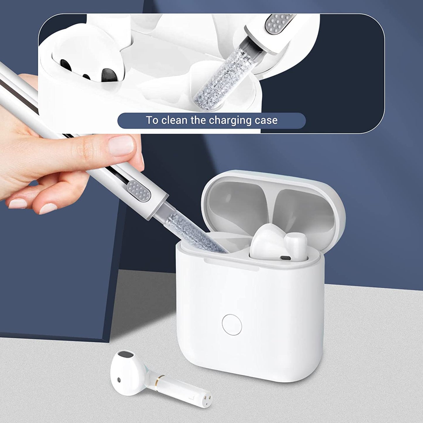 Introducing the 2023 New Cleaner Kit for AirPods Pro - Say goodbye to dust and dirt with our Multifunction Cleaning Pen! 🧹