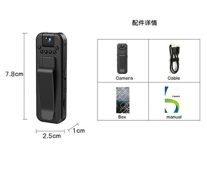 JOZUZE MD13 HD 1080P Mini Camera Portable Small Digital Video Recorder Police Bodycam Infrared Night Vision Miniature Camcorder